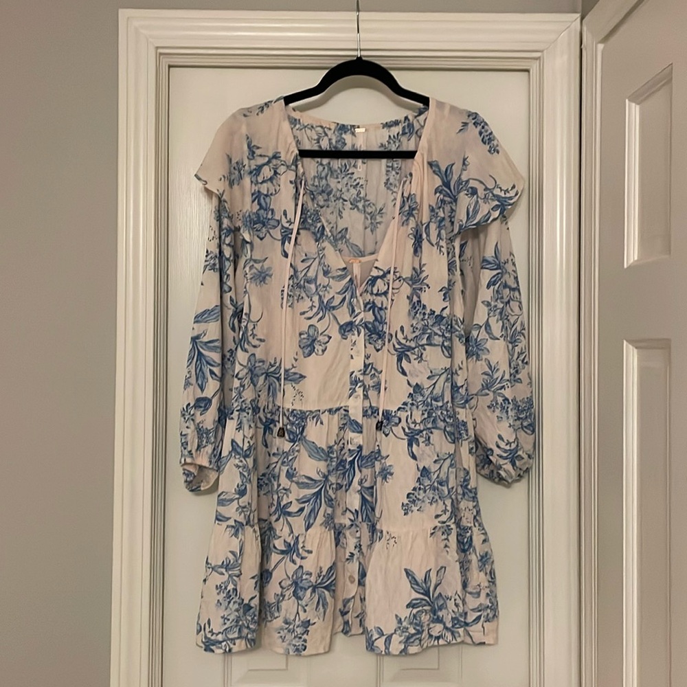 Free People Sunbaked Swing Mini Dress